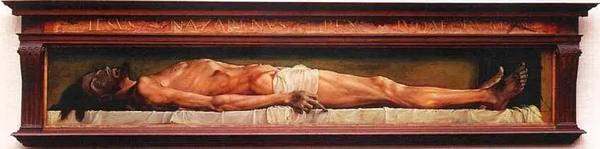 Ганс Гольбейн Младший 149714981543 Мертвый Христос 1521 Холст масло - фото 21