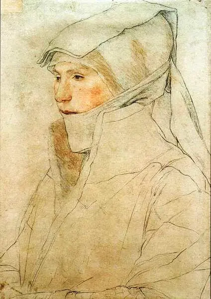 Ганс Гольбейн Младший 149714981543 Портрет Доротеи Канненгиссер XVI век - фото 25