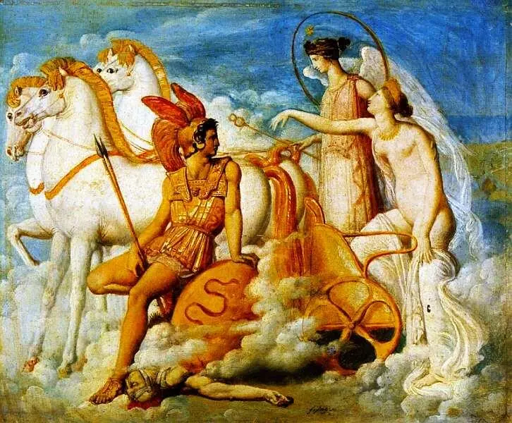 Жан Огюст Доминик Энгр 17801867 Венера раненная Диомедом возвращается на - фото 38