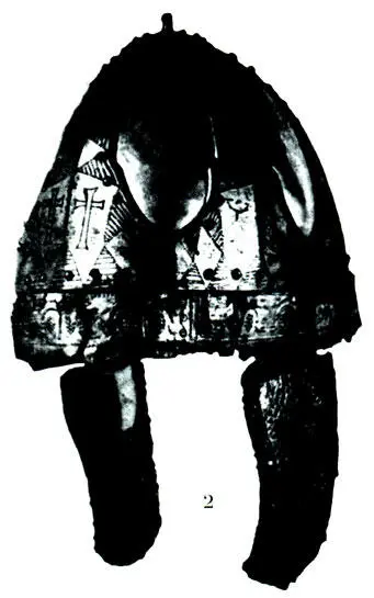 2 Шлем викинга изготовленный из кованых пластинок V век 3 Схема скитаний - фото 11