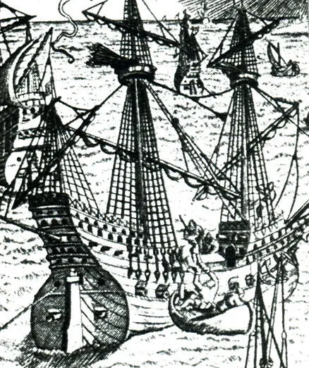 4 Корабль в лисабонском порту Неведомая земля Эти басни смешивающие факты - фото 42