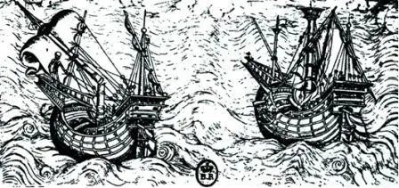 3 Иллюстрация к морской легенде о кораблепризраке под сломанной мачтой - фото 51