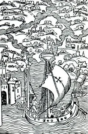 3 Рисунок из отчета Колумба 1493 года Действительно ли Япония находится около - фото 74