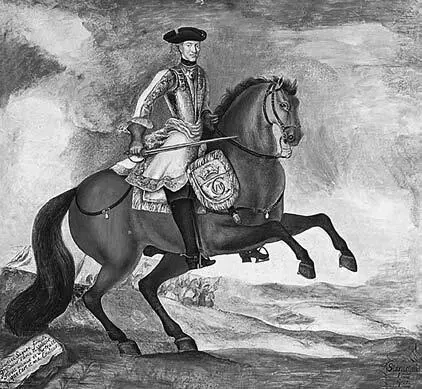 Конный портрет Карла XII С Лещинский Уезжал герцог Мальборо со спокойным - фото 3