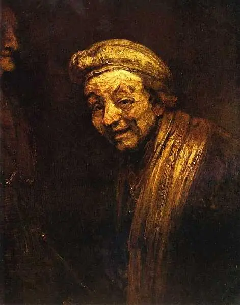 Рембрандт Харменс ван Рейн 16061669 Автопортрет 1668 Холст масло 825x65 - фото 23