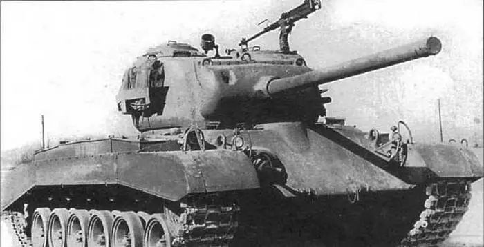 Опытный образец тяжелого танка T26EI Июнь 1944 года T26EI В январе 1944 - фото 4