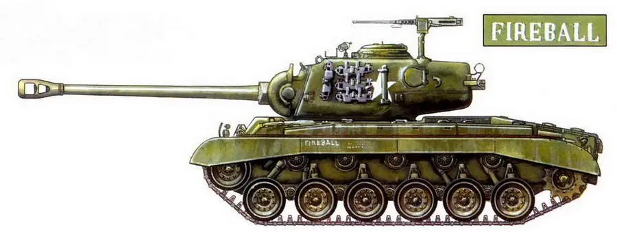 Тяжелый танк Т26ЕЗ Рота F 33й танковый полк 3й танковой дивизии Это - фото 53