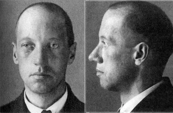 НС Гумилев Фотографии из следственного дела Август 1921 г Ржевский - фото 48
