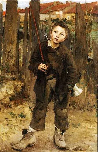 Жюль БастьенЛепаж 18481884 Pas Meche Ничего не делая 1882 Холст масло - фото 61