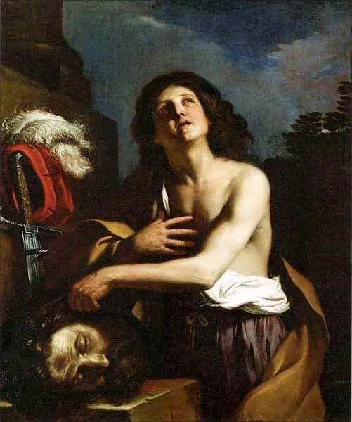 Гверчино Джованни Франческо Барбьери 15911666 Давид с головой Голиафа - фото 38