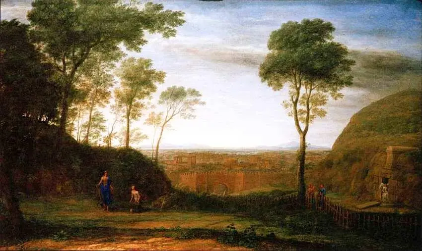 Клод Лоррен 16001682 Не тронь меня Явление Христа Марии Магдалине 1681 - фото 51