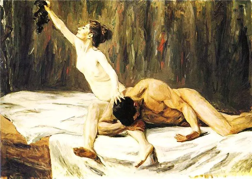 Макс Либерман 18471935 Самсон и Далила 19011902 Холст масло 1512x212 - фото 79