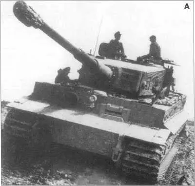 PzKpfwVI AusfE из состава 3го батальона дивизии Великая Германия Номера - фото 163