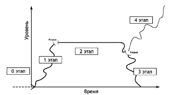 Рис 15 Этапы проекта с учетом разрывов Шведские консультанты я эту идею - фото 7