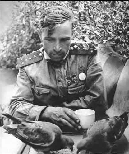 Между вылетами Апрель 1945 г Немецкие солдаты сдаются в плен американцам - фото 79