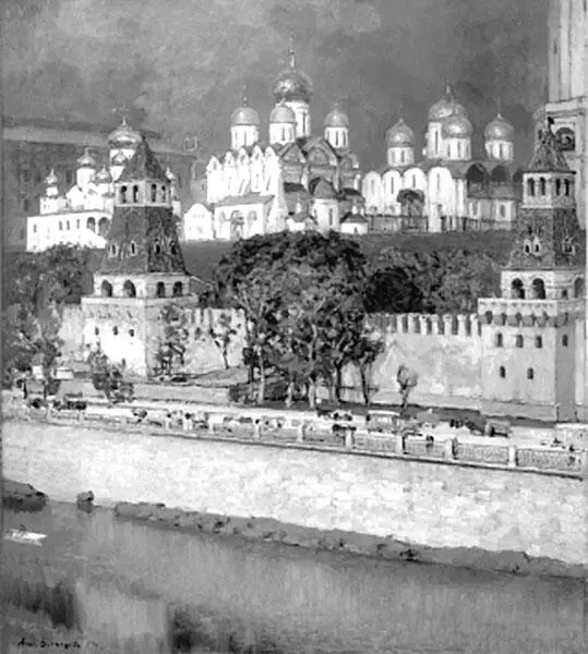 Московский кремль Соборы Худ Васнецов АМ В 1912 году Стеллецкий сделал - фото 48