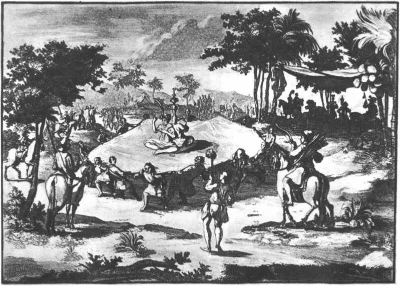 Избрание Гуюка Великим канем Французский рисунок XVIII в III О пути - фото 18