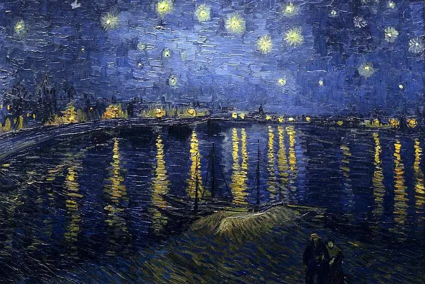Винсент Ван Гог 18531890 Звездная ночь 1888 Холст масло 725x92 По - фото 50
