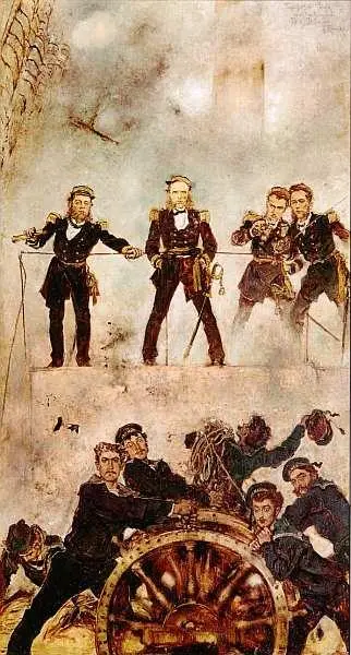 Антон Ромако 18321889 Адмирал Тегетгофф в битве при Лиссе I 18781880 - фото 37