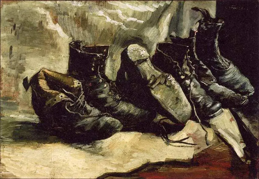 Винсент Ван Гог 18531890 Три пары обуви 18861887 Холст масло 498x725 - фото 75