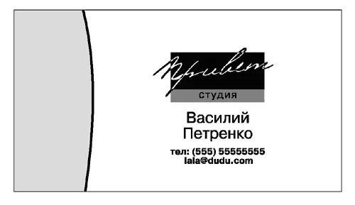 Авторская визитка Ее владелец хозяин фирмы скрытный любит делать запасы - фото 5