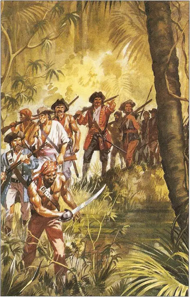 Капитан Тич Образ пирата из приключенческих романов и фильмов как будто был - фото 6