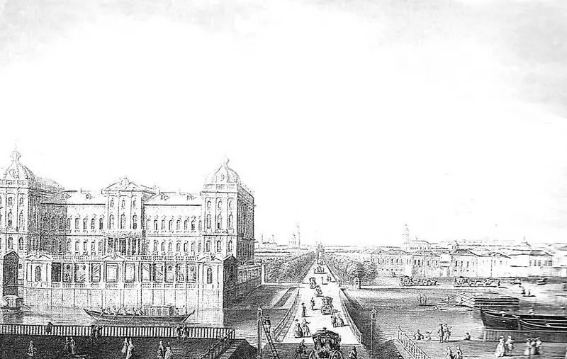 Неизв худ по рис МИ Махаева Аничков дворец 1750 г Вторая архитектурная - фото 17
