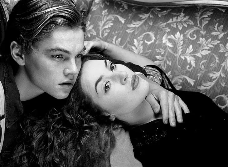 Кадры из мелодрамы Титаник 1997 Предпремьерный показ фильма настолько - фото 33