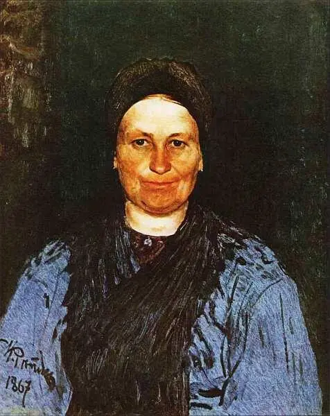 Илья Ефимович Репин 18441930 Портрет матери 1867 Холст масло 625x50 На - фото 49