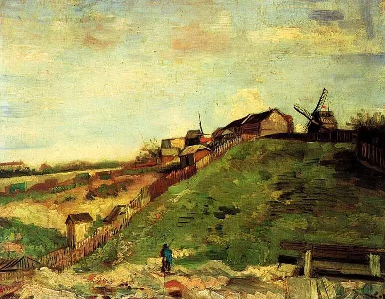 Винсент Ван Гог 18531890 Каменоломня у подножия холма Монмартра Июньиюль - фото 17