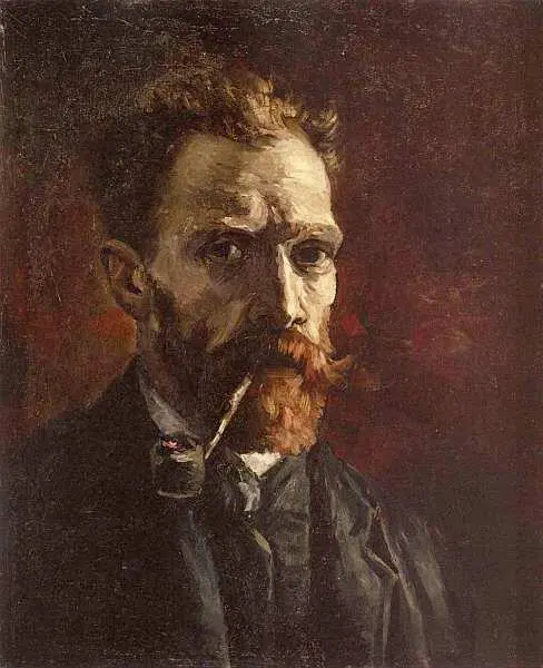 Винсент Ван Гог 18531890 Автопортрет с трубкой Сентябрьноябрь 1886 Холст - фото 19