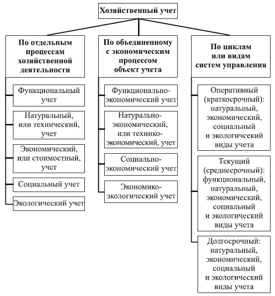 Рис 21 Классификации видов хозяйственного учета ПримечаниеС использованием - фото 2