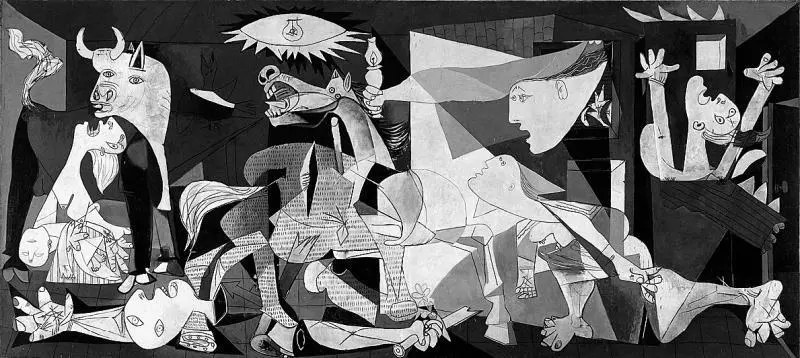 Пабло Пикассо Герника 1937 Музей королевы Софии Мадрид Тогдашняя его жена - фото 54