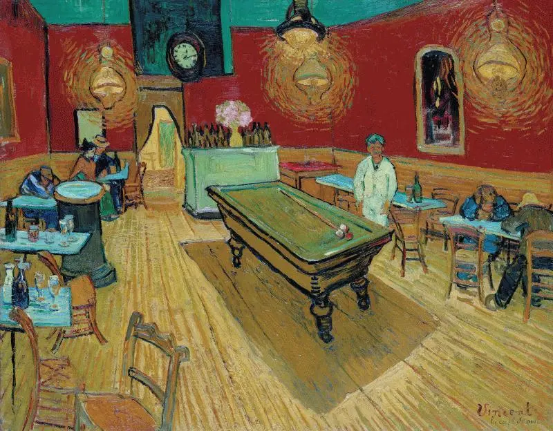 Винсент Ван Гог Ночное кафе1888 Художественная галерея Йельского - фото 91