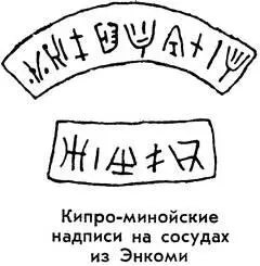 В эпоху бронзы на Кипре существовало слоговое письмо честь открытия которого - фото 13