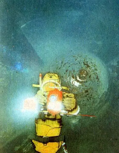 Обследование проточной части блока ПЭС под водой сопряжено с трудностями - фото 34