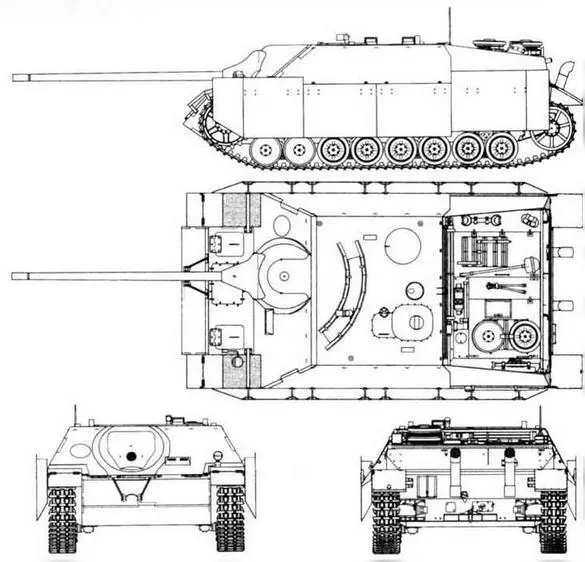 Panzer IV70V Panzer IV70А Истребитель танков Panzer IV70 - фото 104