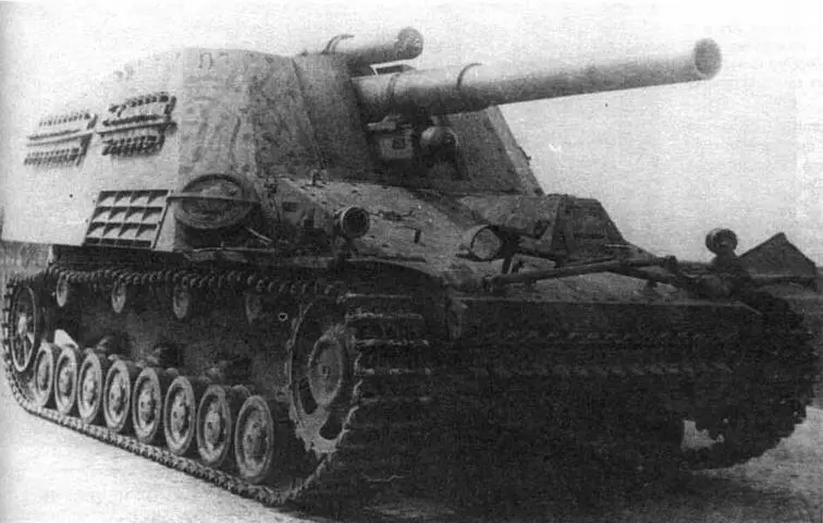 150мм самоходная гаубица Hummel ТАКТИКОТЕХНИЧЕСКИЕ ХАРАКТЕРИСТИКИ САУ Hummel - фото 111