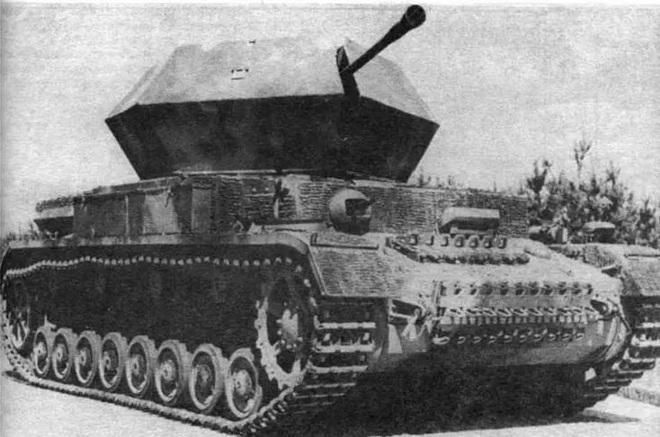 Зенитная самоходная установка Ostwind 1945 год ТАКТИКОТЕХНИЧЕСКИЕ - фото 121