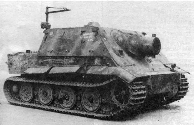 САУ Sturmtiger захваченная англичанами в 1945 голу ТАКТИКОТЕХНИЧЕСКИЕ - фото 130