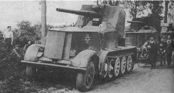 88мм зенитная пушка на бронированном шасси тягача SdKfzJ ТАКТИКОТЕХНИЧЕСКИЕ - фото 200
