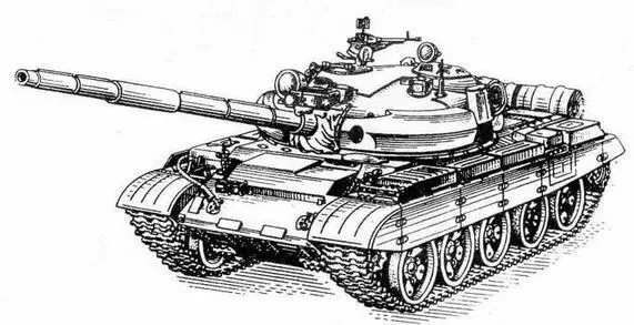 Средний танк Т62М с КУВ Шексна Средний танк Т62МВ с КУВ Шексна С - фото 134