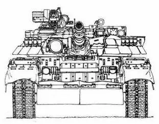 Основной танк Т80У Основной танк Т80У Т80УД с двигателем 6ТД - фото 142