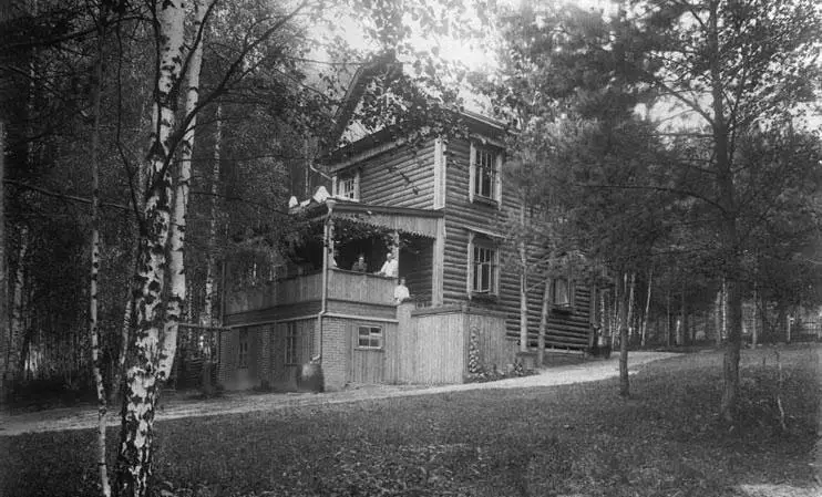 Дом Сперанских готов Осталось застеклить террасу Лето 1907 г Наконец - фото 86