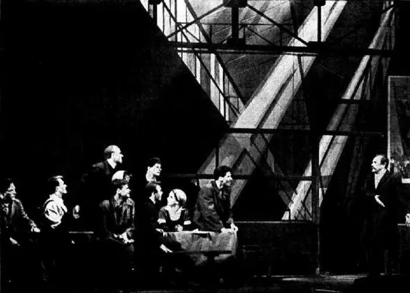 Цветы живыеСцена из спектакля МХАТ 1961 Цветы живыеСерафима А - фото 7
