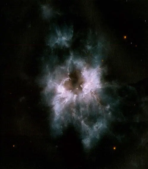 Эта туманность называется NGC 2440 и окружает собой истощенное но все еще - фото 21