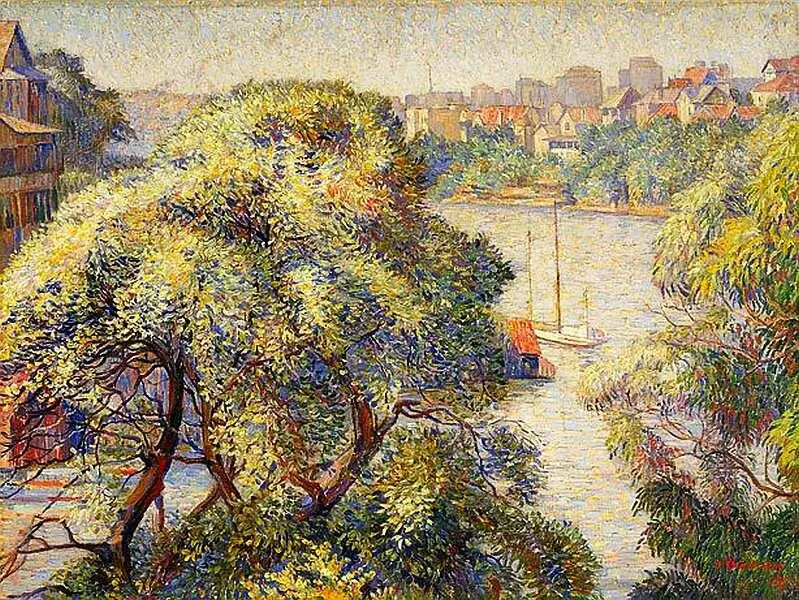 Дороти Торнхилл 19101987 Утро в Креморне 1939 Холст масло 457x61 Дороти - фото 47