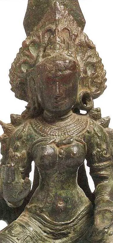 Индия Богиня Пратянгира XII век Камень 1251x559x305 В индуистской - фото 11