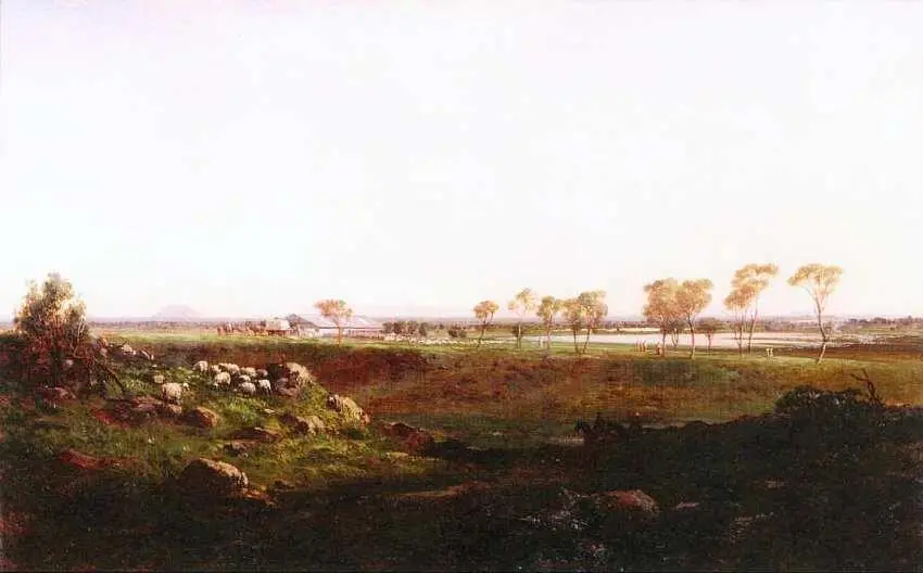 Луис Бювело 18141888 Сарай для стрижки овец в усадьбе Гора Фаянс близ - фото 32