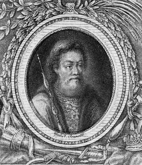 Князь Ярослав Мудрый Гравюра 1805 г Скоро нашелся мститель Ярослав - фото 32